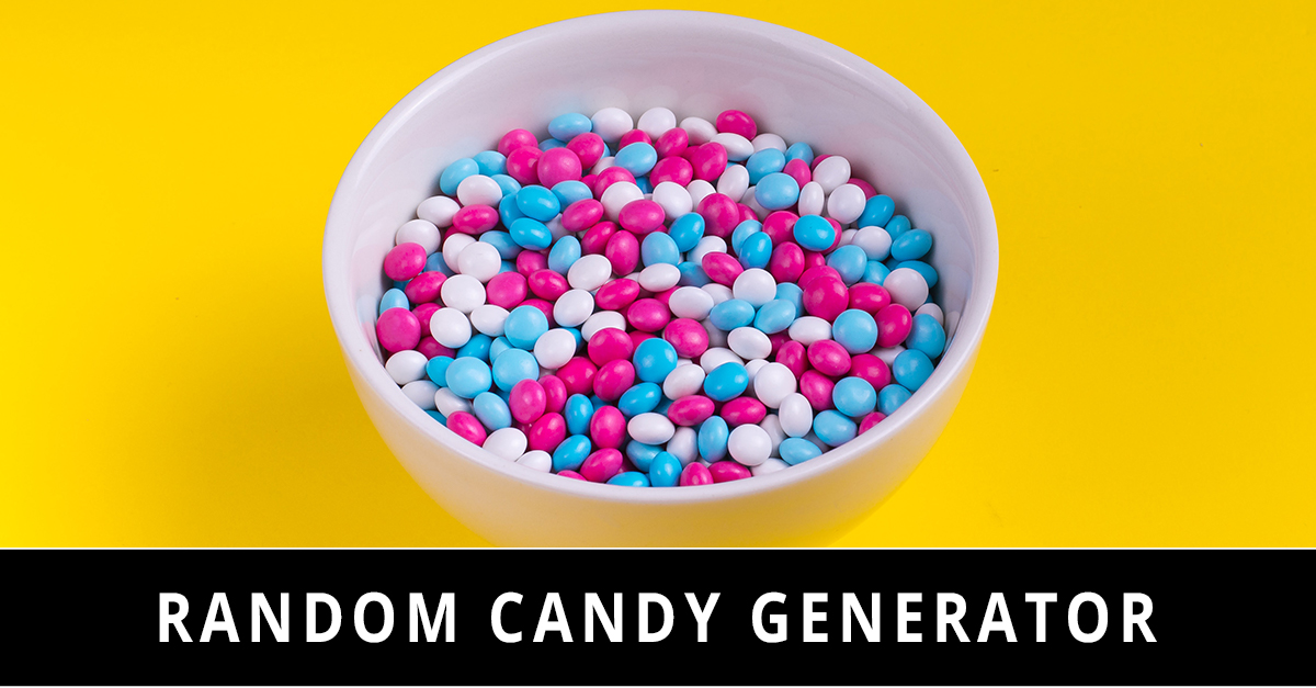 Random Candy Generator 🍡🍭🍬