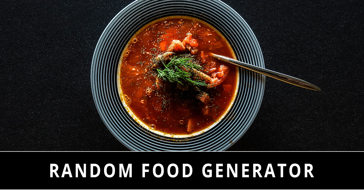 Random Food Generator Wheel: A Culinary Conundrum Solver