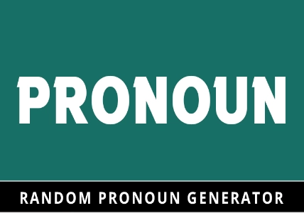 Random Pronoun Generator