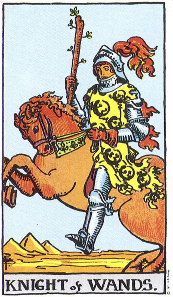 Tarot Knight Of Wands